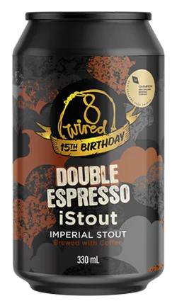 8 Wired Double Espresso iStout 330ml