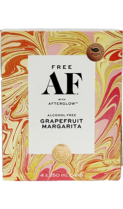 AF Pink Grapefruit Margarita 250ml 4pk Cans