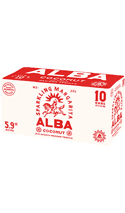 Alba COCONUT Margarita  330ml 10pks