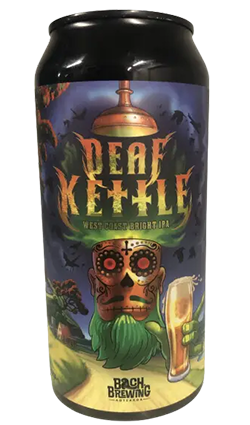 Bach Brewing Deaf Kettle West Coast Bright IPA 440ml