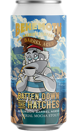 Behemoth Batten Down The Hatches Imperial Mocha Stout 440ml