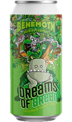 Behemoth Dreams of Green Hazy Double IPA 440ml