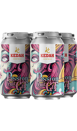 Behemoth Kedah Passionfruit G&T 330ml 4pk