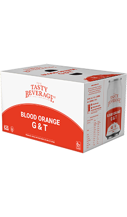 Behemoth Tasty Bev. Co Blood Orange G&T 330ml 6pk