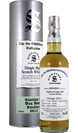 Ben Nevis 'Signatory' 2014 / 8YO 46% 700ml