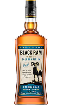 Black Ram Bourbon Finish Blended Whisky 700ml