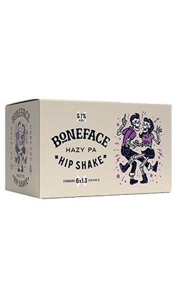 Boneface Hip Shake Hazy PA 330ml 6pk Can