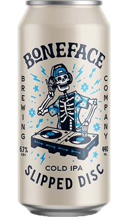 Boneface Slipped Disc Cold IPA 440ml Can