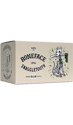 Boneface Snaggletooth IPA 330ml 6pk Can