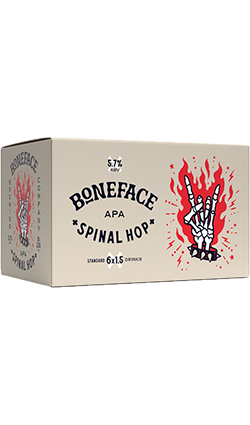 Boneface Spinal Hop APA 330ml 6pk Can