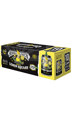 Brookvale Union Vodka Lemon Squash 330ml 10pk