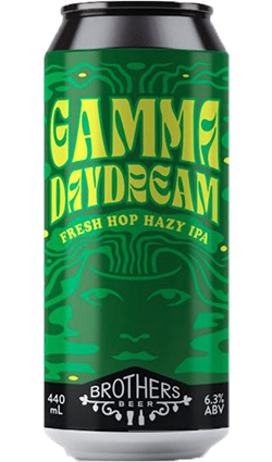 Brothers Gamma Daydream Fresh Hop Hazy IPA 440ml