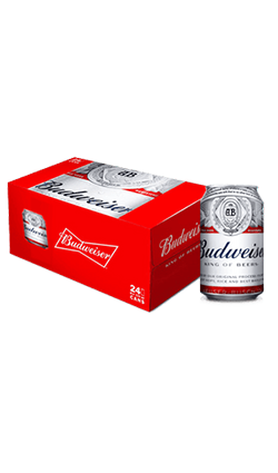 Budweiser 330ml 24 PACK CANS