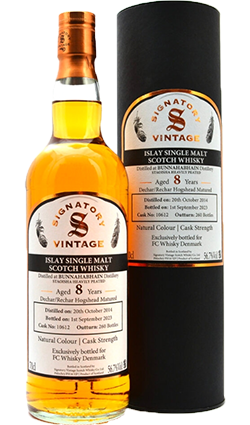 Bunnahabhain 'Signatory Vintage' 8YO 2014 / 2023 56.1% 700ml