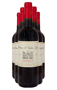 CH L'Eglise Saget 2022 Bordeaux Rouge SIX PACK