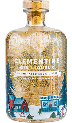 Clementine Gin Liqueur Snow Globe 700ml