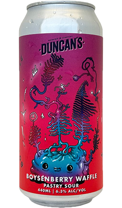 Duncans Boysenberry Waffle Pastry Sour 440ml