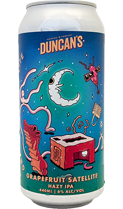 Duncans Grapefruit Satellite Hazy IPA 440ml