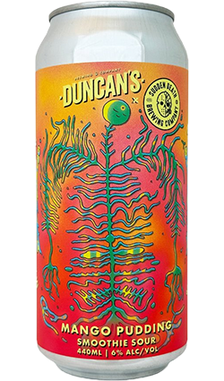 Duncans Mango Pudding Smoothie Sour 440ml