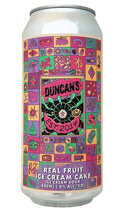 Duncans Real Fruit Ice Cream Cake Ice Cream Sour 440ml