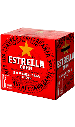 Estrella Damm 330ml 12pk