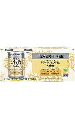 Fever Tree Indian LIGHT Tonic Water 150ml 8pk CANS