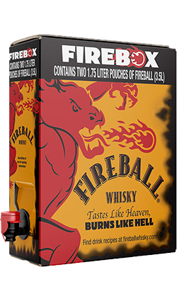 Fireball Cinnamon Whisky Firebox 33% (2 x 1750ml)