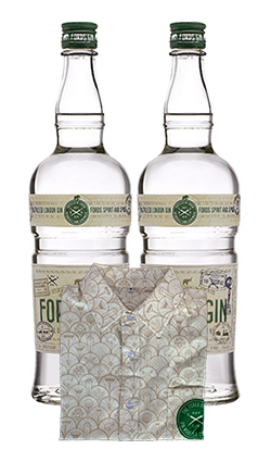 Fords London Gin 700ml x 2 Btls + Shirt (L)