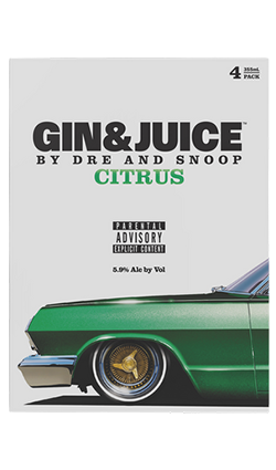 Gin & Juice Citrus 4pk 355ml