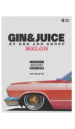 Gin & Juice Melon 4pk 355ml