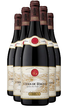 Guigal Cotes Du Rhone Rouge SIX PACK 19/20 750ml