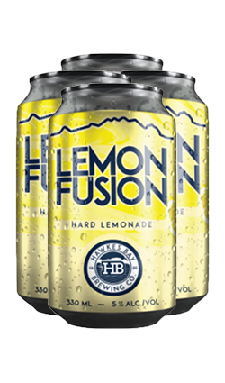 Hawkes Bay Lemon Fusion 330ml 4pk CANS