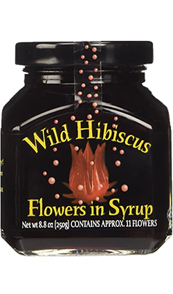 DAMAGED Hibiscus Flower in Syrup 250gm