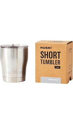 Huski Short Tumbler 250ml (Stainless)