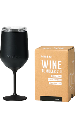 Huski Wine Tumbler 2.0 355ml (Black)