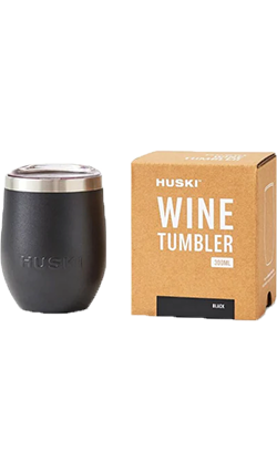 Huski Wine Tumbler 300ml (Black)