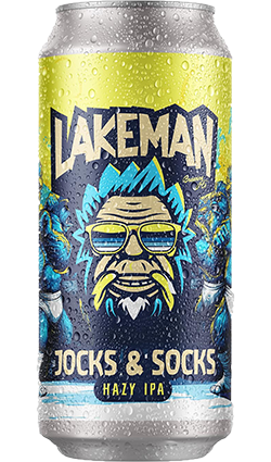 Lakeman Jocks &  Socks Hazy IPA 440ml