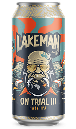 Lakeman On Trial Hazy IPA 440ml