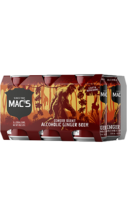 Mac's Ginger Giant 330ml Can 6pk