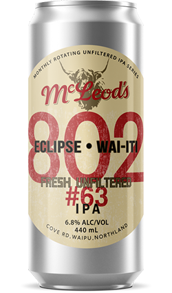 McLeods 802 #63 Unfiltered IPA 440ml