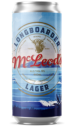 McLeods Longboarder Lager 440ml Can