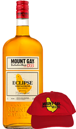 Mount Gay Rum ECLIPSE 1000ml + Cap