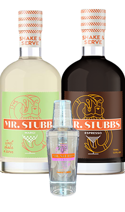 Mr Stubbs Espresso 700ml + Margi 700ml + Shaker