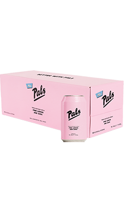 Pals Vodka, Pink Lemon & Soda 330ml 10pk (Pink)