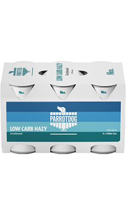 Parrotdog Greyhound Low Carb Hazy 330ml 6pk CAN