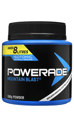 Powerade Isotonic Mountain Blast Powder 500g (BB July 2025)