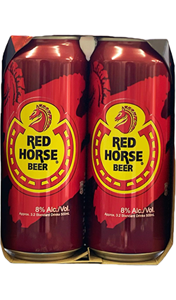 Red Horse Beer 500ml CANS 4PK