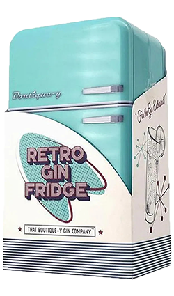 Retro Gin Fridge 8 x 50mls