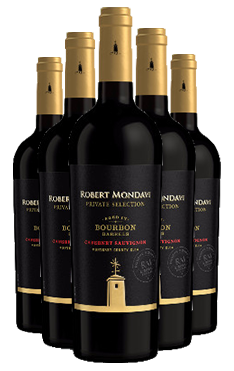 Robert Mondavi PS Bourbon Barrels Cabernet Sav SIX PACK 2021