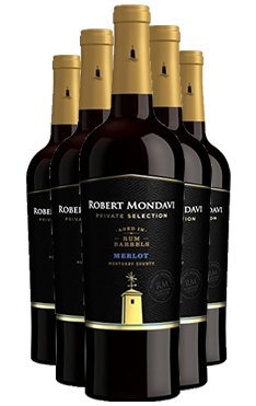 Robert Mondavi PS Rum Barrels Merlot 6 PACK 2021